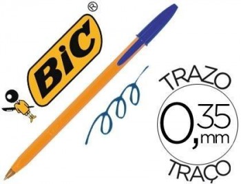 BOLIGRAFO BIC NARANJA FINE ORIGINAL