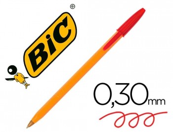 BOLIGRAFO BIC NARANJA FINE ORIGINAL