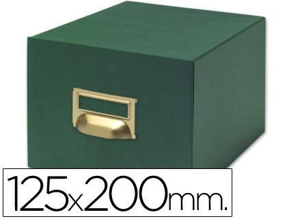 Fichero fichas tela verde fichas Nº1-5