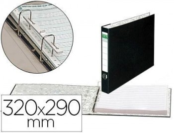 "Carpeta papel continuo elba carton forrado 320x290 mm -10 ""-lomo de 80 mm"