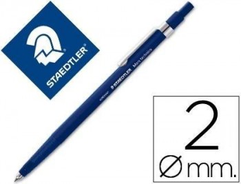 Portaminas staedtler mars con clip 2 mm