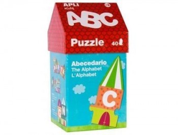 Puzzle apli abecedario casita 40 piezas