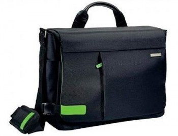 "Maletin para portatil leitz bandolera 15,6 "" smart traveller negro"