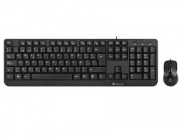 SET TECLADO + RATON NGS COCOAKIT MULTIMEDIA USB