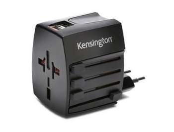 ADAPTADOR DE CORRIENTE KENSINGTON INTERNACIONAL 2 X USB 2,4 AMPERIOS