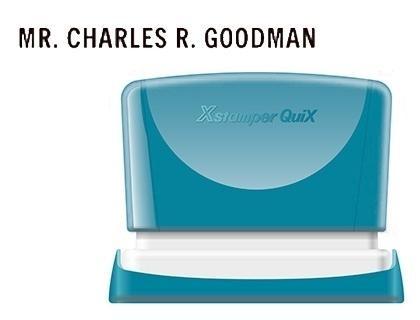 SELLO X'STAMPER QUIX PERSONALIZABLE COLOR