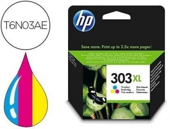 Ink-jet hp 303xl envy photo 6230 / 7130 / 7830 color tricolor capacidad 415 paginas