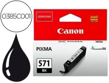 Ink-jet canon cli-571 pixma mg6852 / ts6050 / ts8050 negro