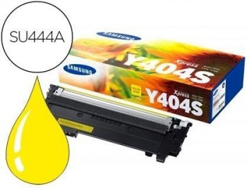 Toner samsung clt 404 para sl-c430/c480 amarillo 1000 paginas