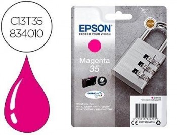 Ink-jet epson 35 t3583 pro wf-4720dwf / 4725dwf / 4730dtwf / 4740dtwf magenta 650 paginas