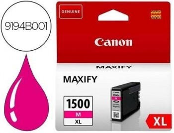 Ink-jet canon pgi-1500xl mb2050 / mb2150 / mb2155 / mb2350 / mb2750 / mb2755 magenta