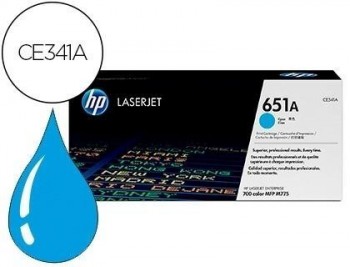 Toner hp 651a laserjet mfp m775dn / m775f / m775z / m775z cian 16.000 paginas