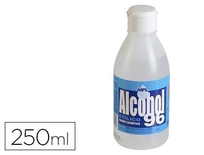 Alcohol etilico mpl 96 g bote de 250 ml