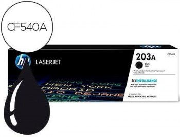 Toner hp 203a laserjet pro m254 / mfp m280 / mfp m281 negro 1400 paginas