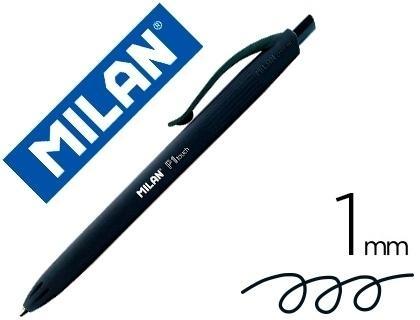 Boligrafo milan p1 retractil 1 mm touch VARIOS COLORES