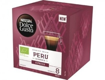 Cafe dolce gusto origen peru monodosis caja de 12 unidades