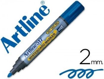 Rotulador artline pizarra ek-517-punta redonda 2 mm -tinta de bajo olor VARIOS COLORES