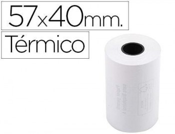 Rollo sumadora exacompta termico 57 mm x 40 mm 55 g/m2 sin bisfenol a