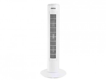 Ventilador de torre jocca 3 velocidades 45w sistema oscilacion altura 730 mm