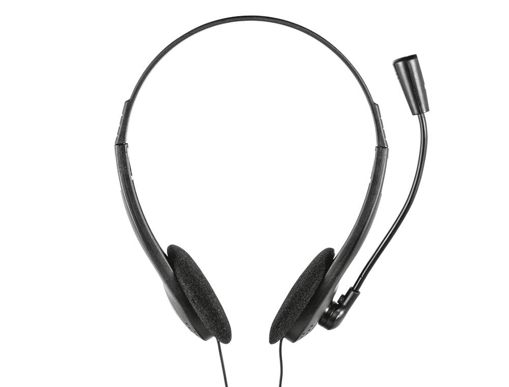 AURICULAR TRUST PRIMO CHAT HEADSET PARA PC Y LAPTOP LONGITUD CABLE 1,8 M CON MICROFONO CONEXION JACK