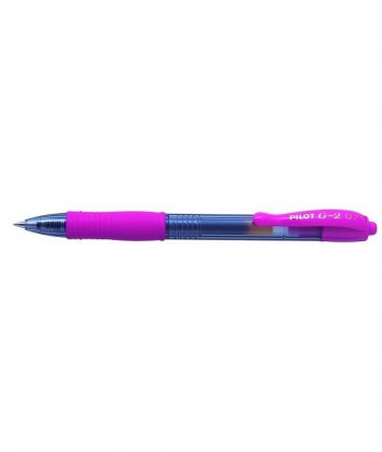 BOLIGRAFO PILOT G-2 TINTA GEL RETRACTIL SUJECION DE CAUCHO