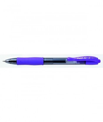 BOLIGRAFO PILOT G-2 TINTA GEL RETRACTIL SUJECION DE CAUCHO