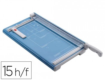 CIZALLA DE PALANCA DAHLE 534 CON BASE METALICA DIN A3 CAPACIDAD DE CORTE 15 HOJAS