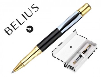 ROLLER BELIUS DUALITA TINTA NEGRA CAJA DE DISEÑO