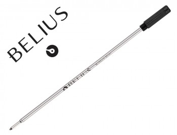 RECAMBIO BOLIGRAFO BELIUS CON ROSCA CAJA 3 UNIDADES