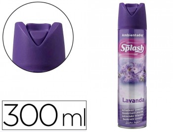 AMBIENTADOR SPRAY SPLASH BOTE DE 300 ML