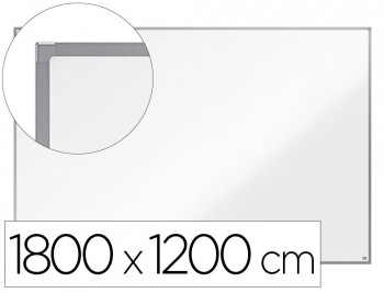 PIZARRA BLANCA NOBO ESSENCE ACERO VITRIFICADO MAGNETICA
