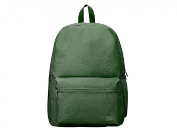 CARTERA LIDERPAPEL MOCHILA BOLSILLO LATERAL ELASTICO COLOR VERDE MILITAR 400X125X300