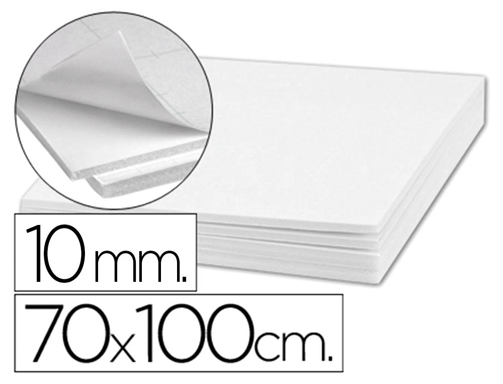 CARTON PLUMA LIDERPAPEL BLANCO DOBLE CARA ESPESOR 10 MM