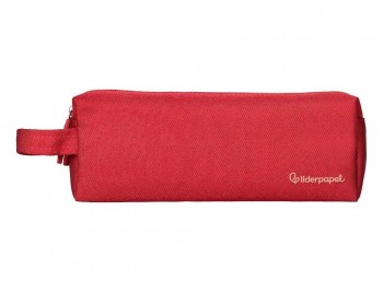 ESTUCHE PORTATODO LIDERPAPEL CLASSIC RECTANGULAR CON ASA 2 CREMALLERAS 210 X80MM