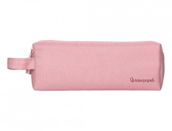 ESTUCHE PORTATODO LIDERPAPEL CLASSIC RECTANGULAR CON ASA 2 CREMALLERAS 210 X80MM