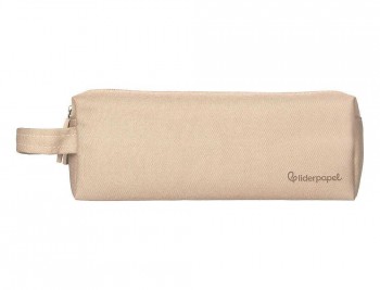 ESTUCHE PORTATODO LIDERPAPEL CLASSIC RECTANGULAR CON ASA 2 CREMALLERAS 210 X80MM