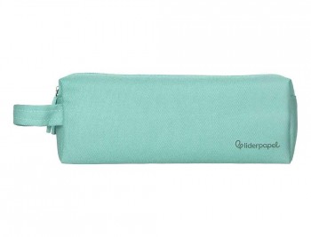 ESTUCHE PORTATODO LIDERPAPEL CLASSIC RECTANGULAR CON ASA 2 CREMALLERAS 210 X80MM