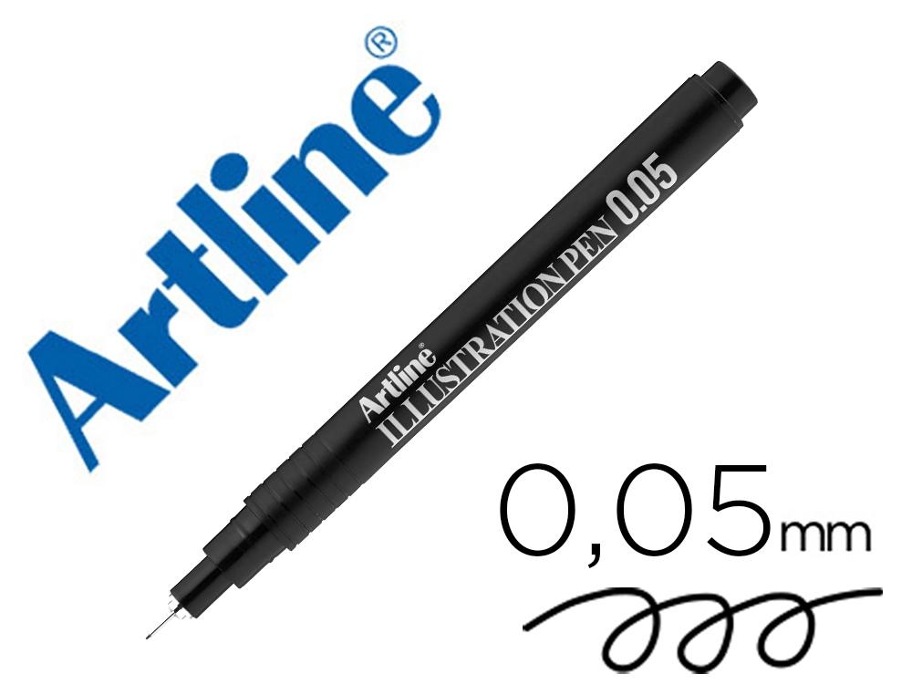 ROTULADOR ARTLINE CALIBRADO MICROMETRICO NEGRO ILLUSTRATION PEN PUNTA POLIACETAL