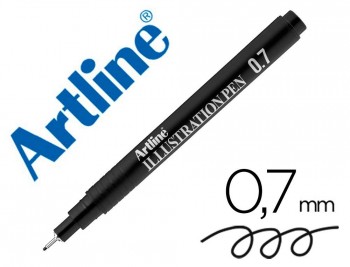 ROTULADOR ARTLINE CALIBRADO MICROMETRICO NEGRO ILLUSTRATION PEN PUNTA POLIACETAL
