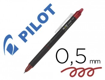 BOLIGRAFO PILOT FRIXION POINT CLICKER BORRABLE 0,5 MM