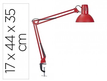 LAMPARA DE ESCRITORIO MAUL STUDY CON PINZA 170X440X350 MM