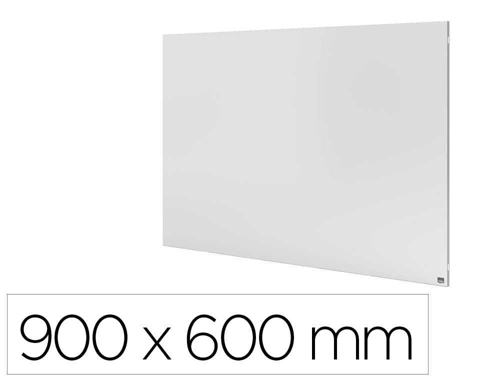 PIZARRA BLANCA NOBO INFINITY SIN MARCO ACERO LACADO MAGNETICO