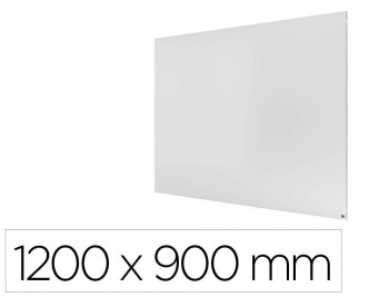 PIZARRA BLANCA NOBO INFINITY SIN MARCO ACERO LACADO MAGNETICO