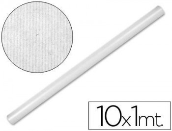 Papel kraft liderpapel blanco -rollo 10x1 mt