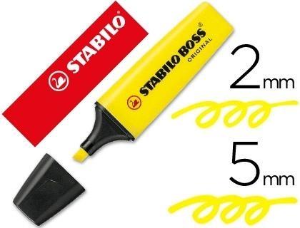 ROTULADOR STABILO BOSS FLUORESCENTE 70 VARIOS COLORES