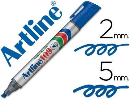Rotulador artline marcador permanente 109 -punta biselada VARIOS COLORES