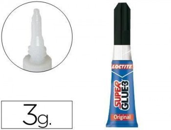 Pegamento loctite 3 gr adhesivo instantaneo original -unidad