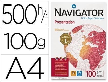 Papel fotocopiadora navigator 100 gramos papel multiuso ink-jet y laser-paquete de 500 hojas