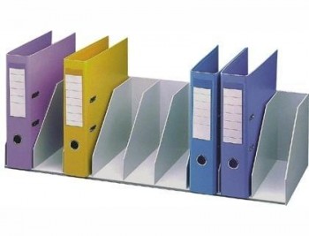Organizador de armario fast- paperflow gris. baldas fijas 802 mm 9 compartimentos