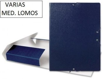 Carpeta proyectos liderpapel T/FOLIO carton gofrado VARIOS COLORES Y VARIOS LOMOS